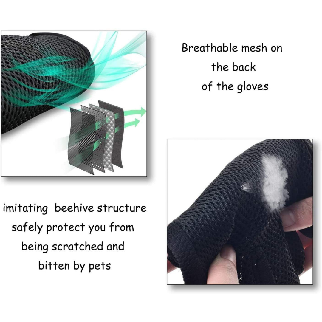 Pet Grooming Gentle Deshedding Glove
