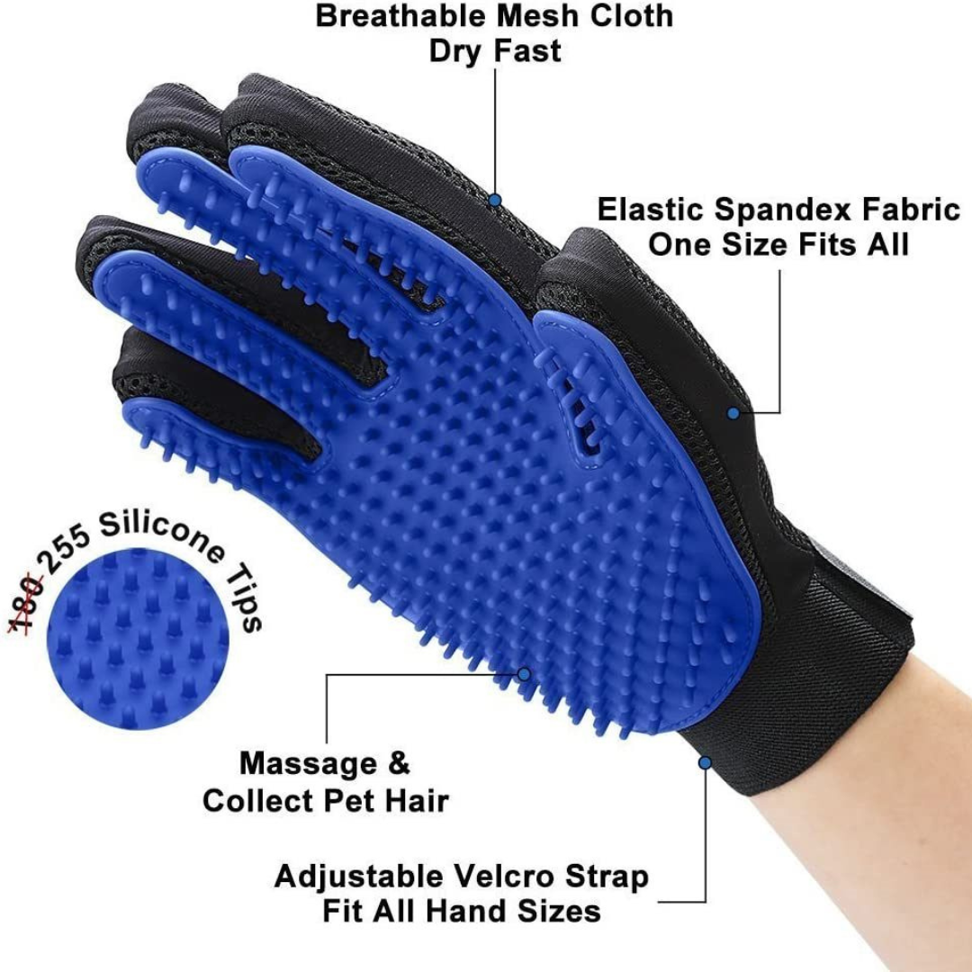Pet Grooming Gentle Deshedding Glove