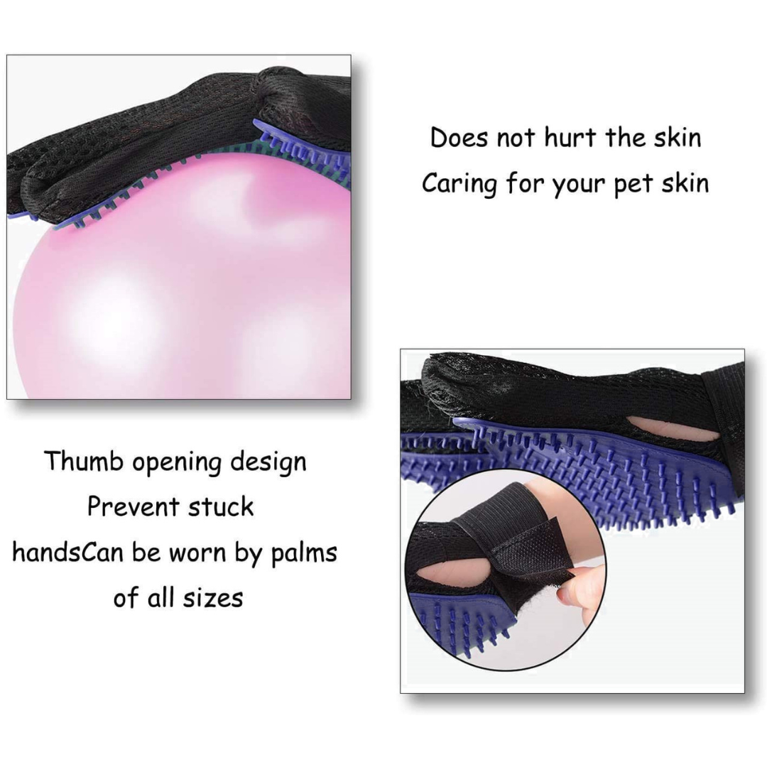 Pet Grooming Gentle Deshedding Glove