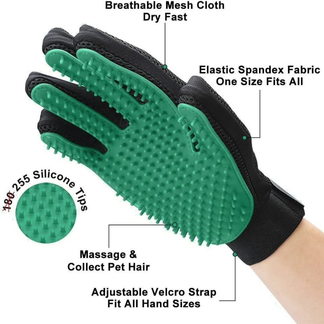 Pet Grooming Gentle Deshedding Glove