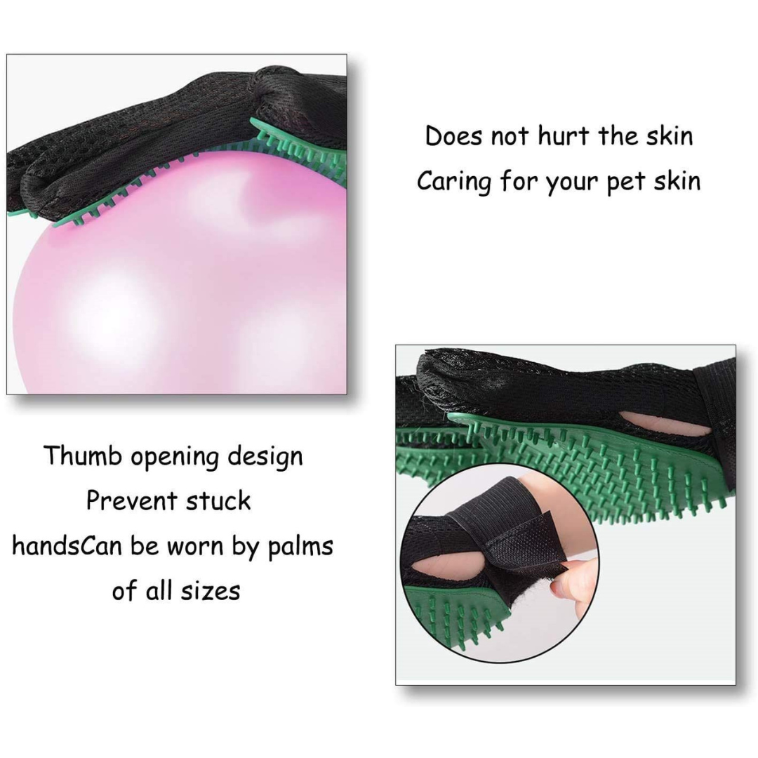 Pet Grooming Gentle Deshedding Glove