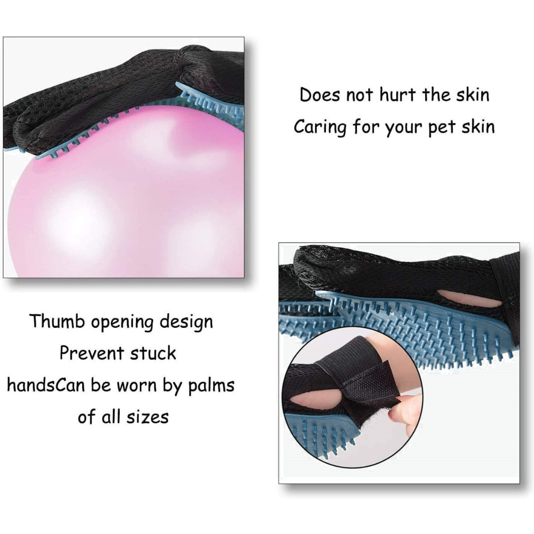 Pet Grooming Gentle Deshedding Glove