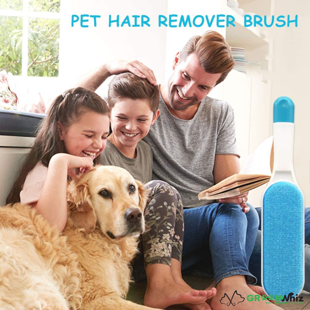 Pet Hair Remover Double Sided Brush for Furniture and Clothing