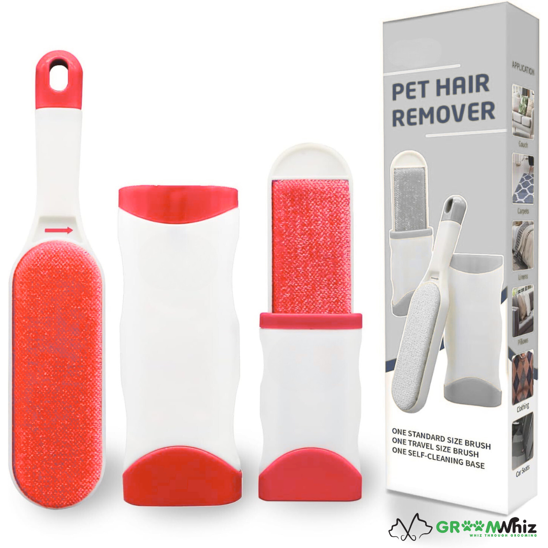 Pet Hair Remover Double Sided Brush for Furniture and Clothing