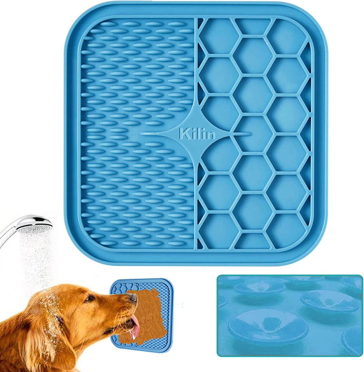 Pet Licking Mat - Food Slow Feeder Pad for Dog Anxiety Relief