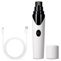 Dog Nail Grinder with LED Light - Upgraded 2-Speed Electric Pet Nail Trimmer