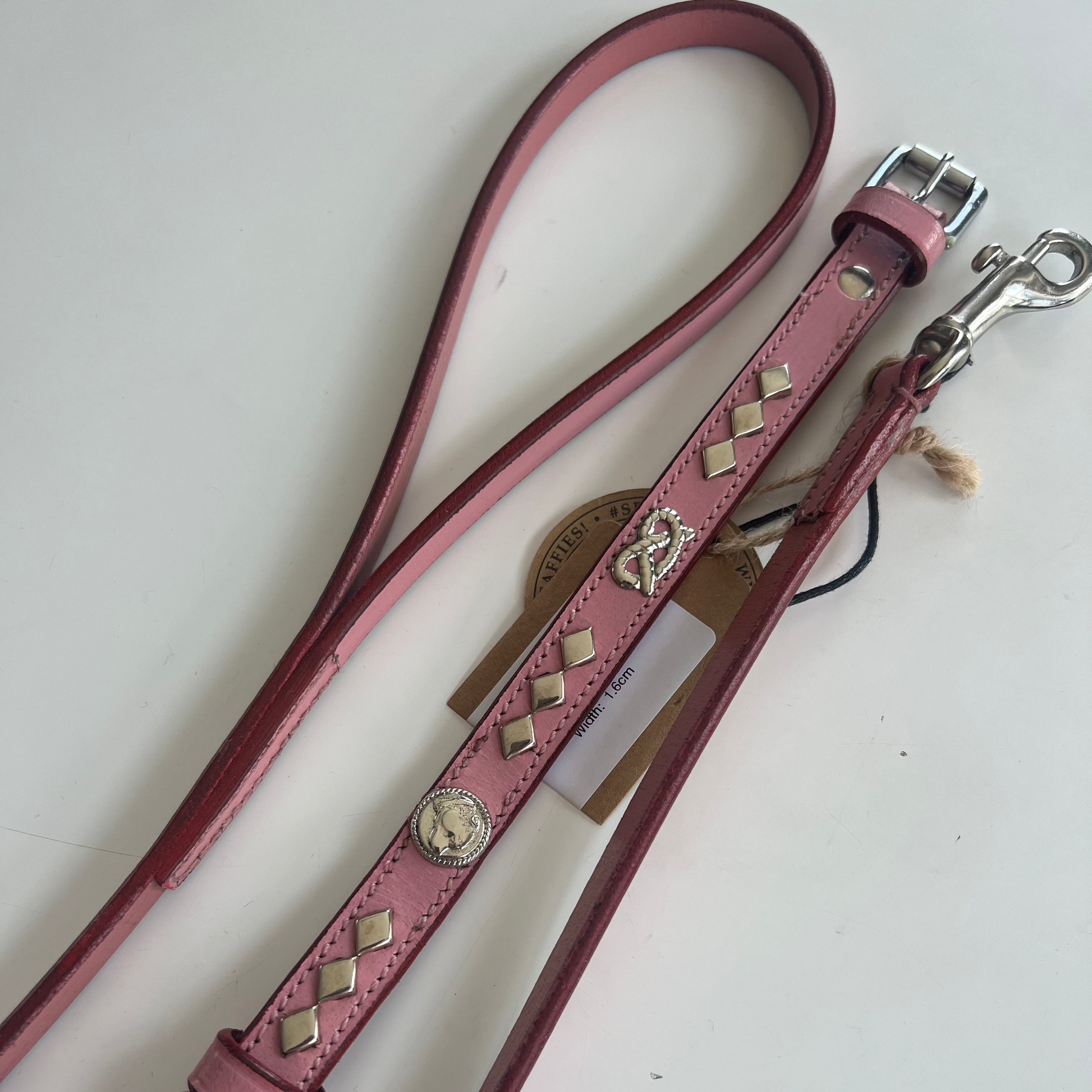 Staffy, Staffordshire Bull Terrier, SBT, Show Collar, Staffie, Leather Collar