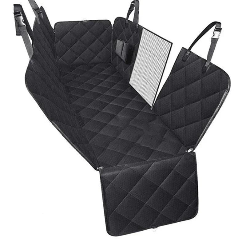 Waterproof Dog Car Hammock with Mesh Window