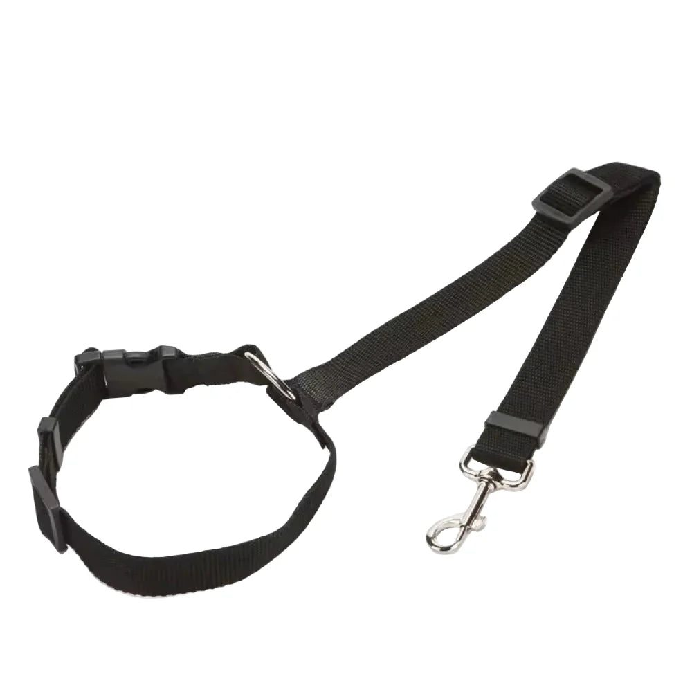 Vehicle Belt & Adjustable Nylon Leash for Dogs (7 colours available)