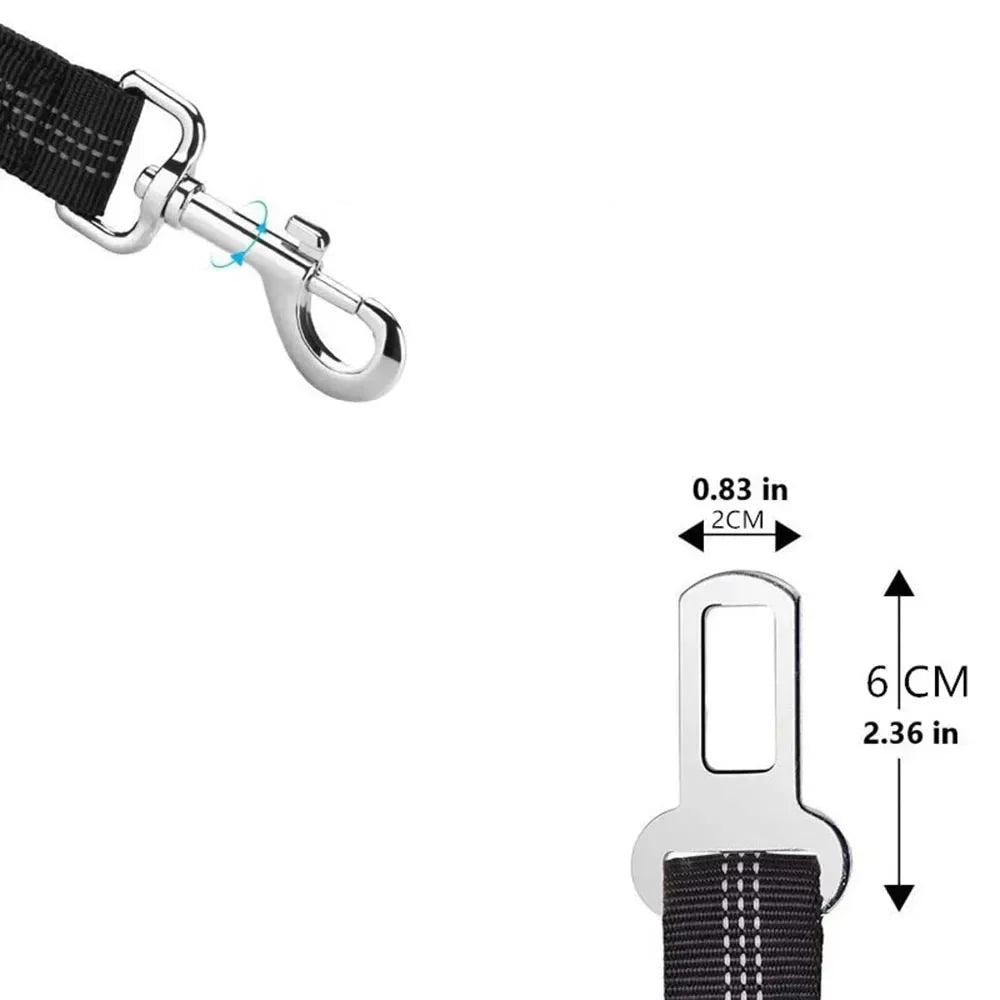 Adjustable Vehicle Harness for Dogs (available in different colors)