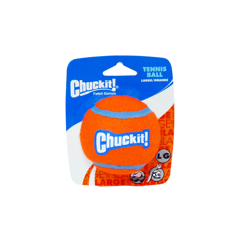Chuckit! Tennis Ball Lge - 1pk