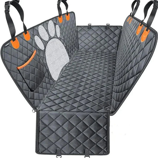 Waterproof Dog Car Hammock with Mesh Window