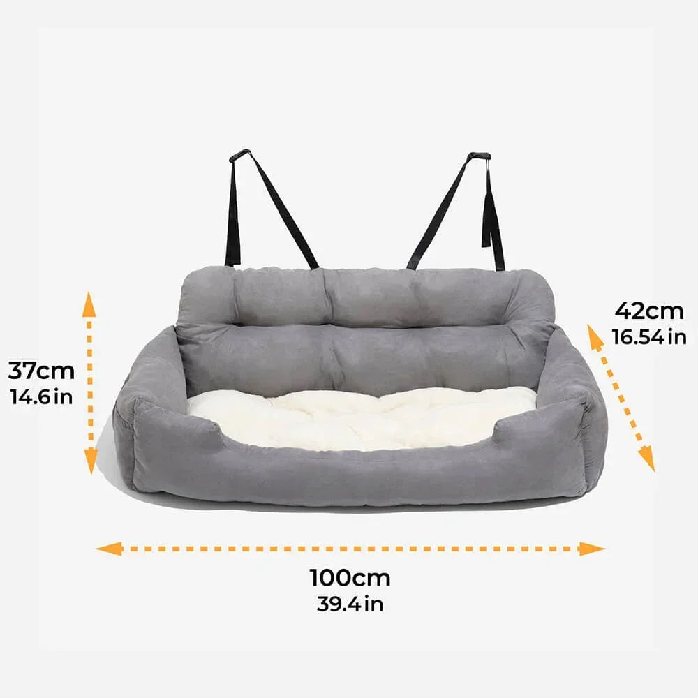 Travel Bolster Dog Car Bed
