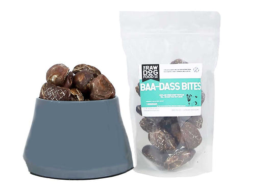 Air-Dried Baa-Dass Bites: High Protein Snack Your Dog Will Love
