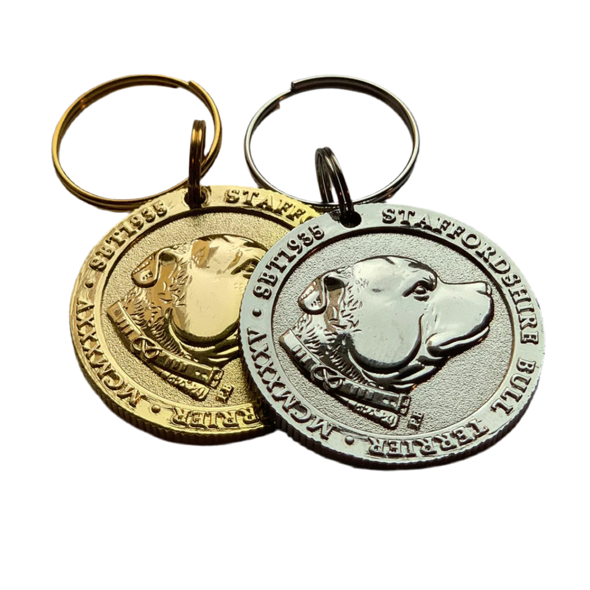 Staffy, Staffordshire Bull Terrier, SBT, Show Collar, Staffie, Staffy Nametag