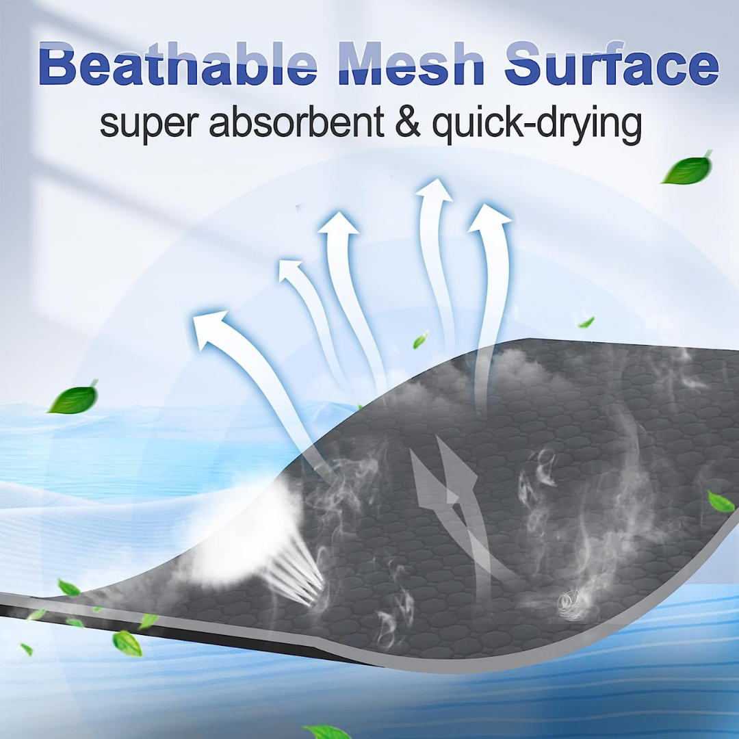 Super Absorbent Washable Pee Pads with Non-Slip Design for Pets