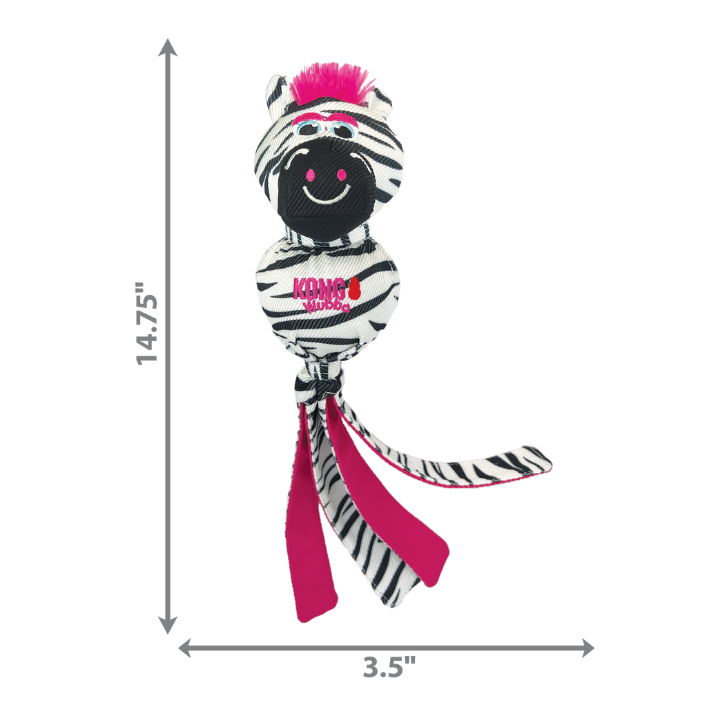 Kong Wubba Zoo Zebra