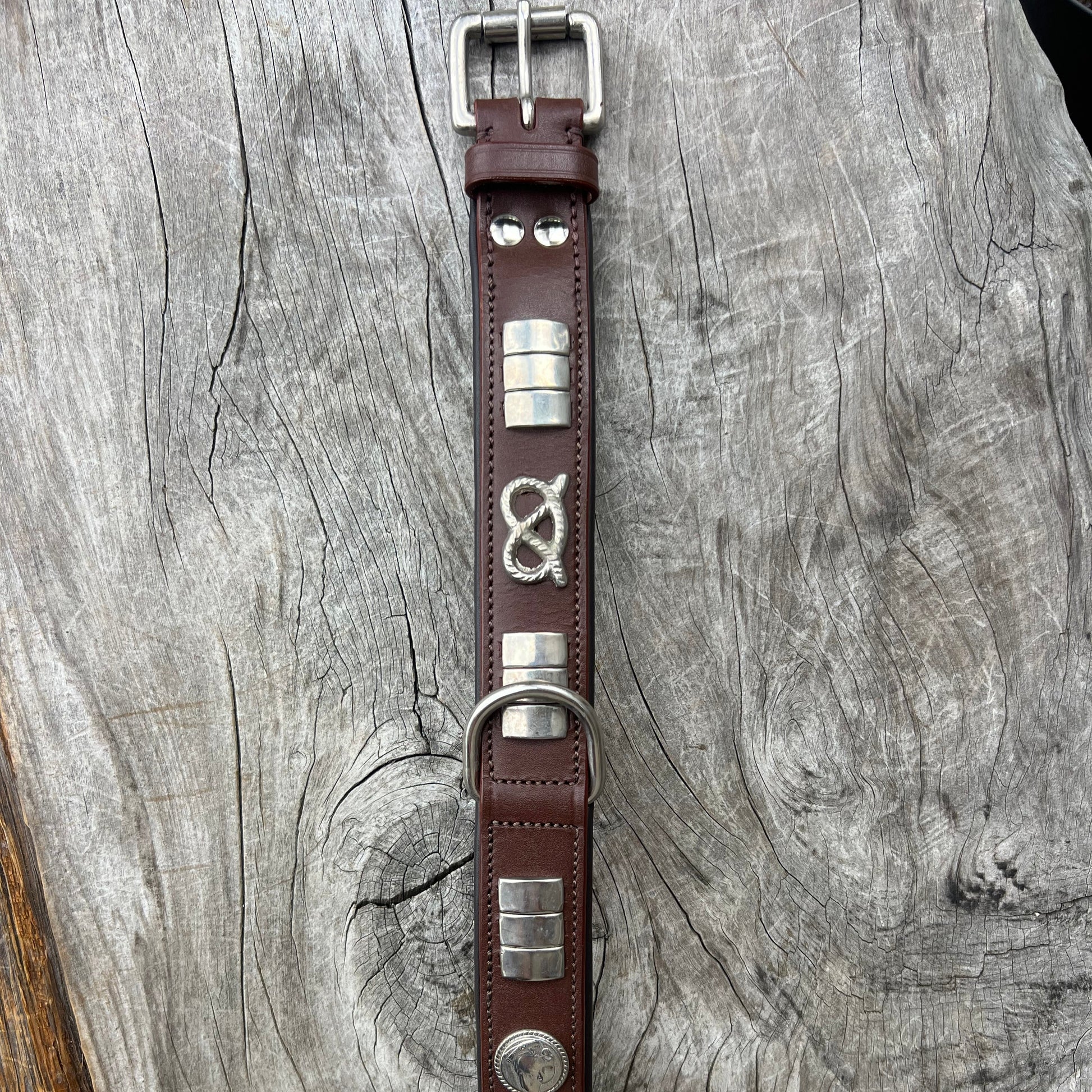 Staffy, Staffordshire Bull Terrier, SBT, Show Collar, Staffie, Leather Collar