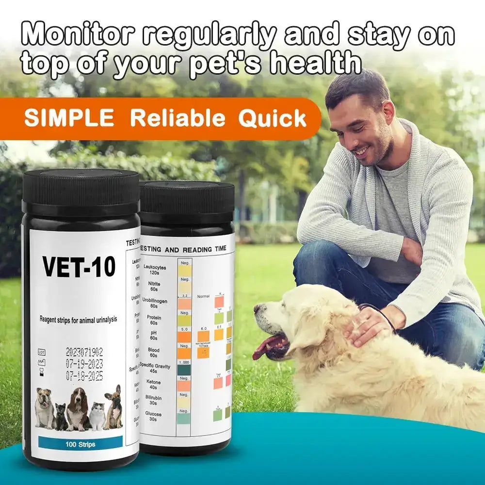 Pet Urine Testing Strips (x 100)