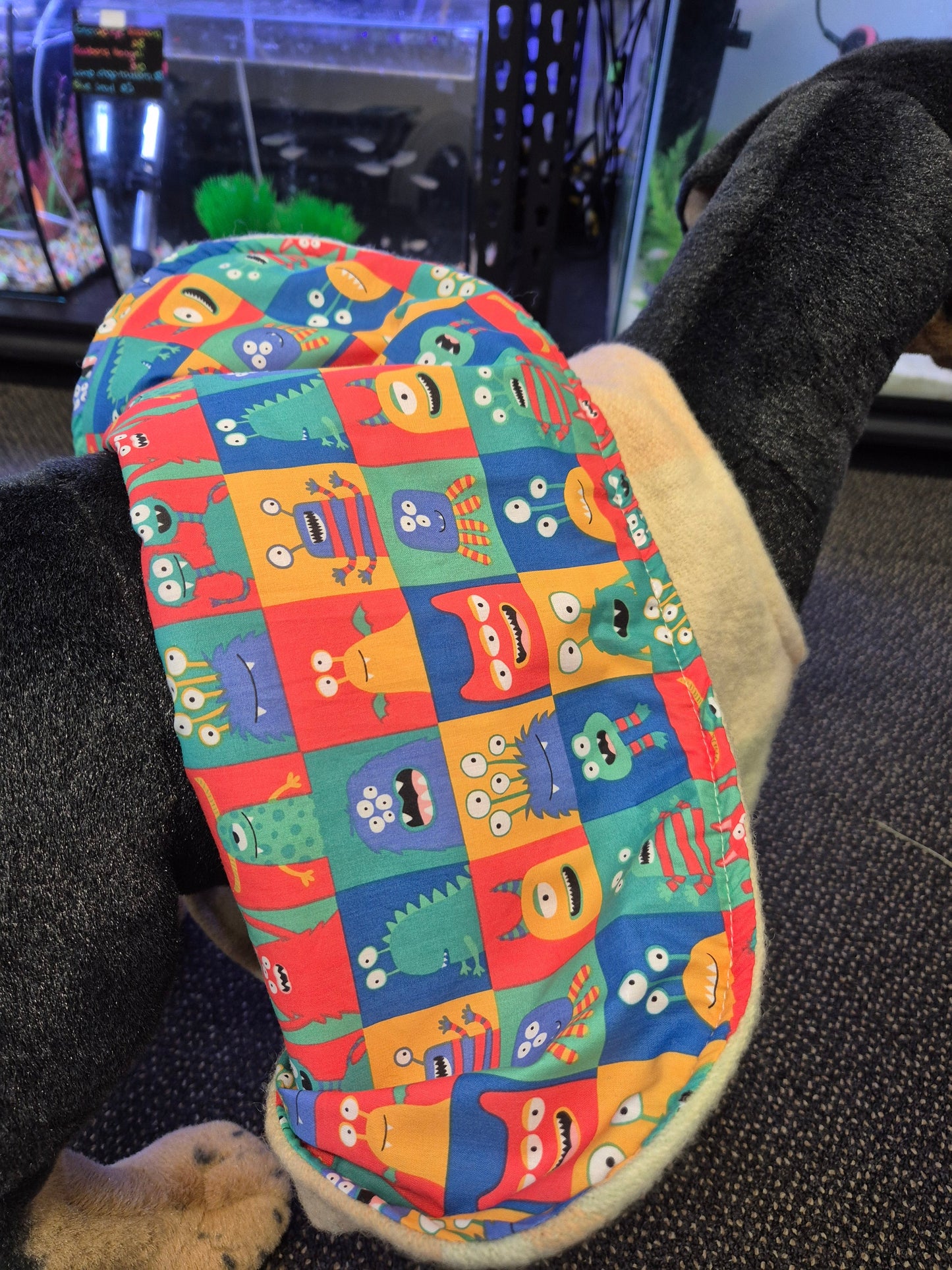 Recycled Wool Blanket Dog Coat 41cm