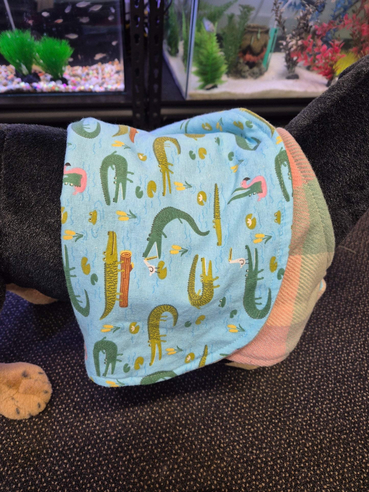 Recycled Wool Blanket Dog Coat 42cm