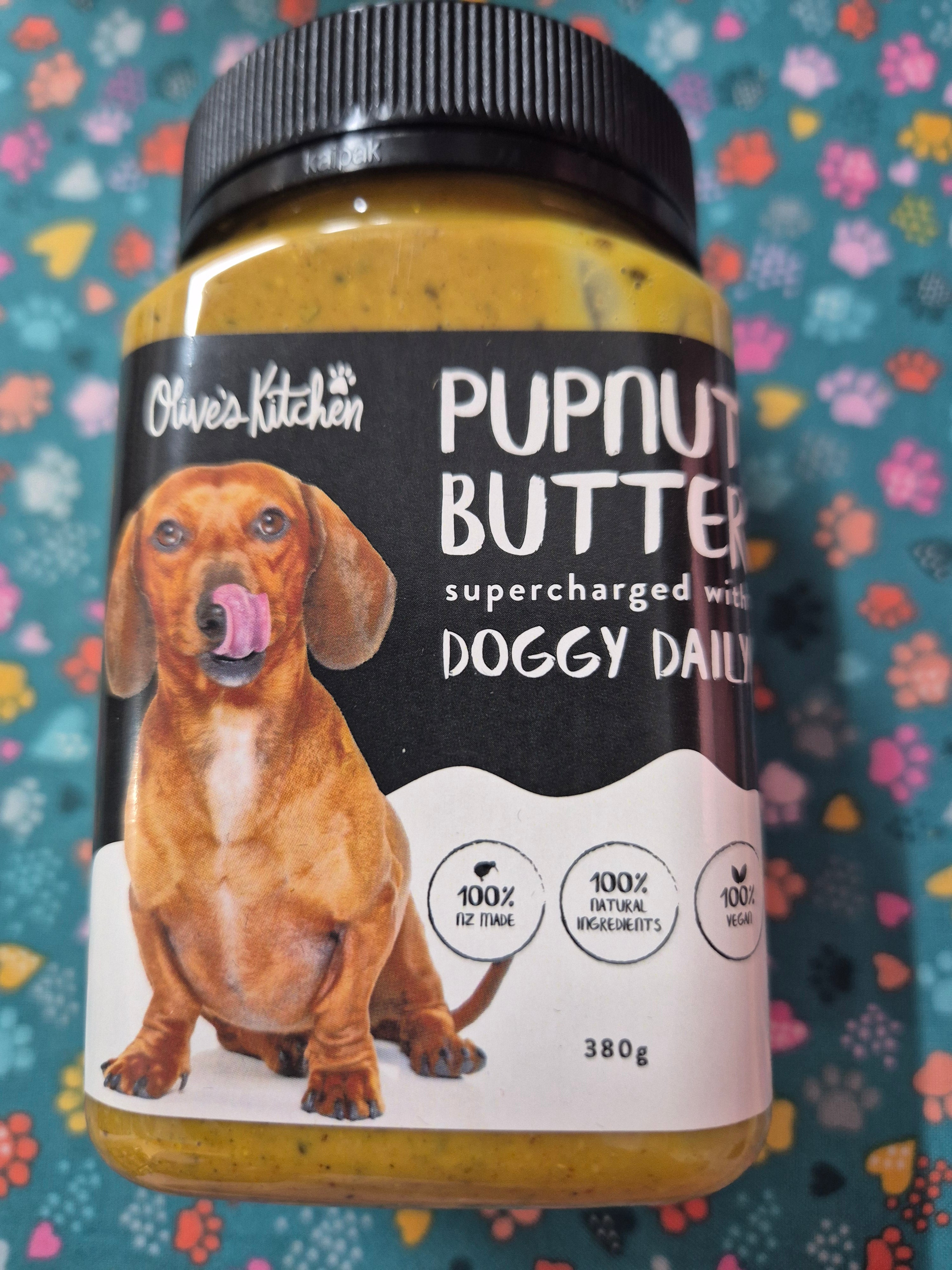 Pupnut Butter | Supercharged with Doggy Daily