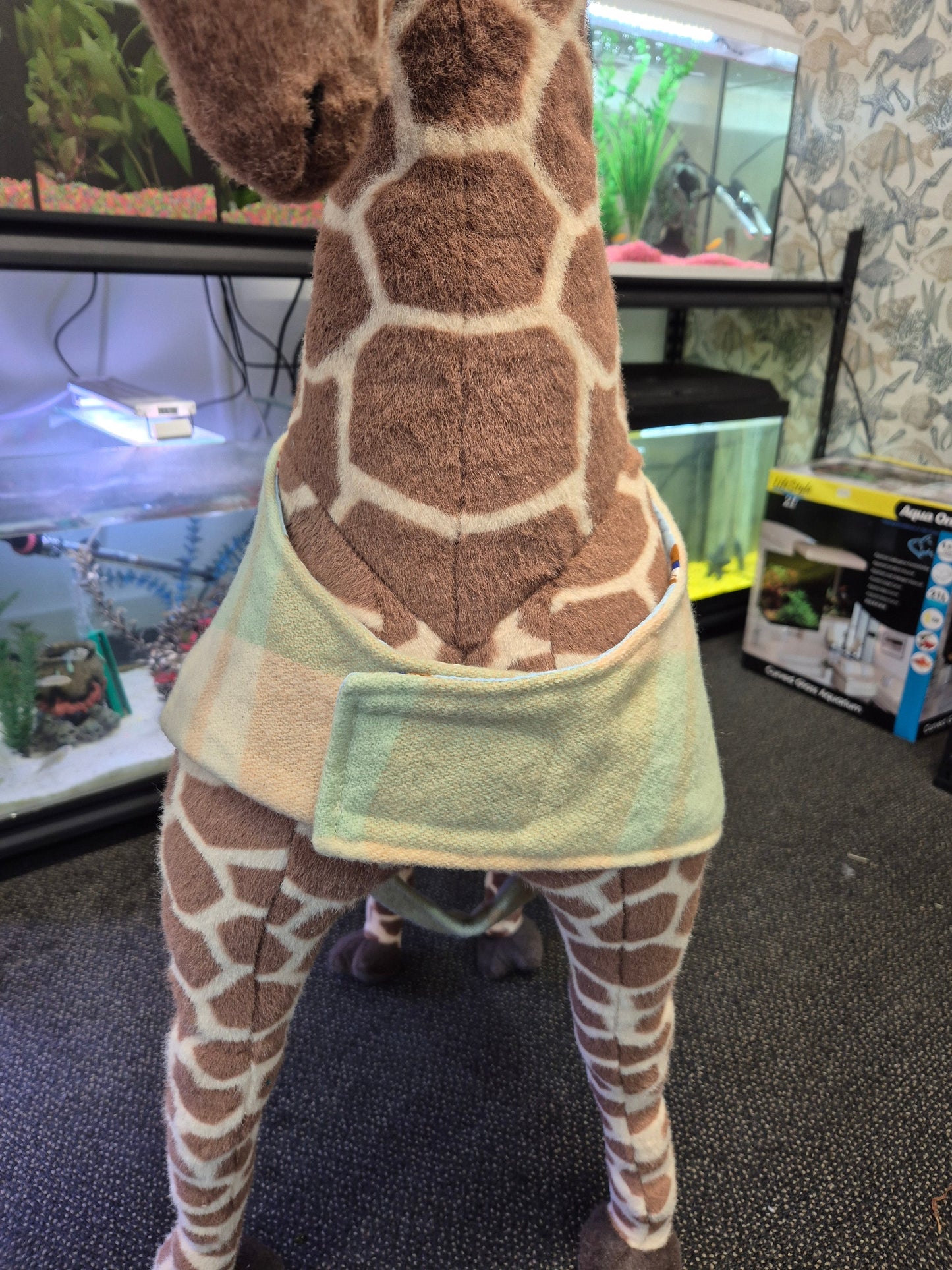 Recycled Wool Blanket Dog Coat 57 cm