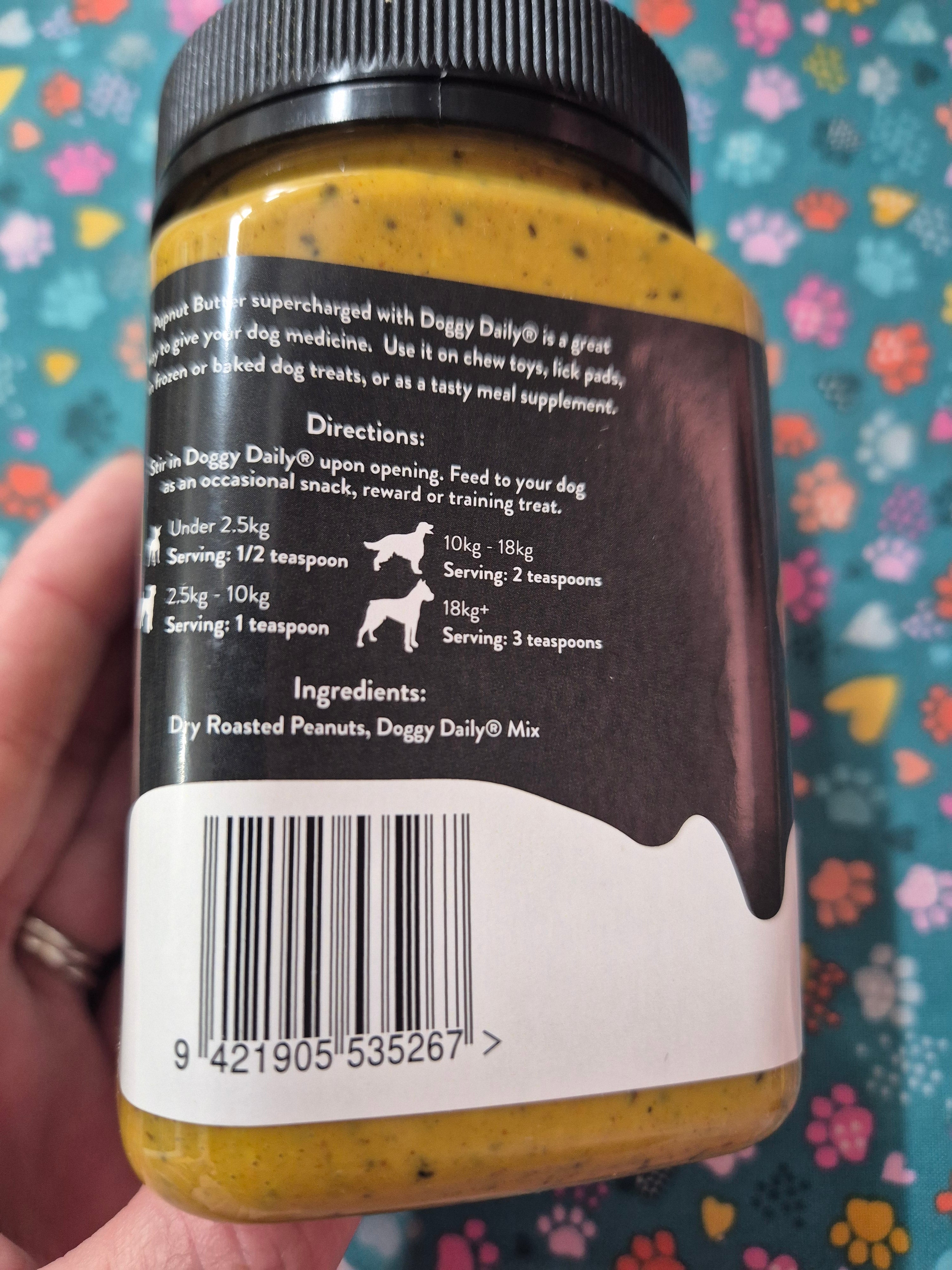Pupnut Butter | Supercharged with Doggy Daily