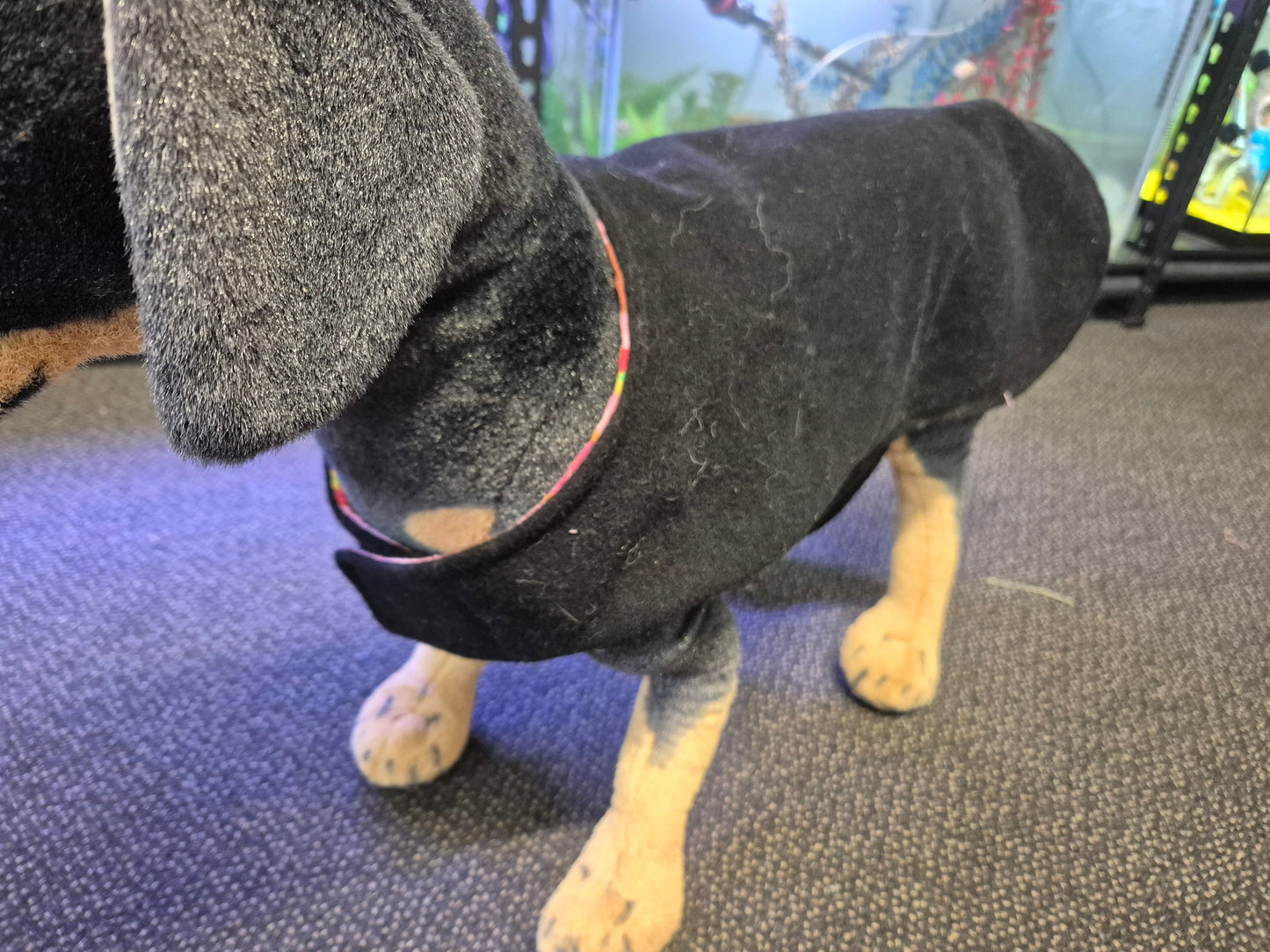 Recycled Wool Blanket Dog Coat 42cm