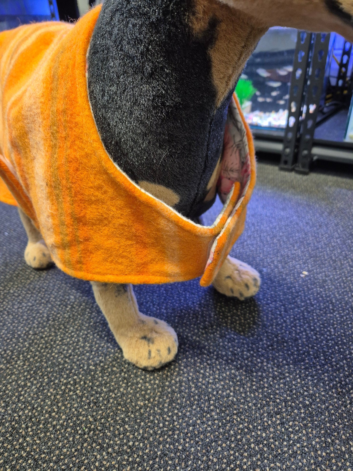 Recycled Wool Blanket Dog Coat 40cm