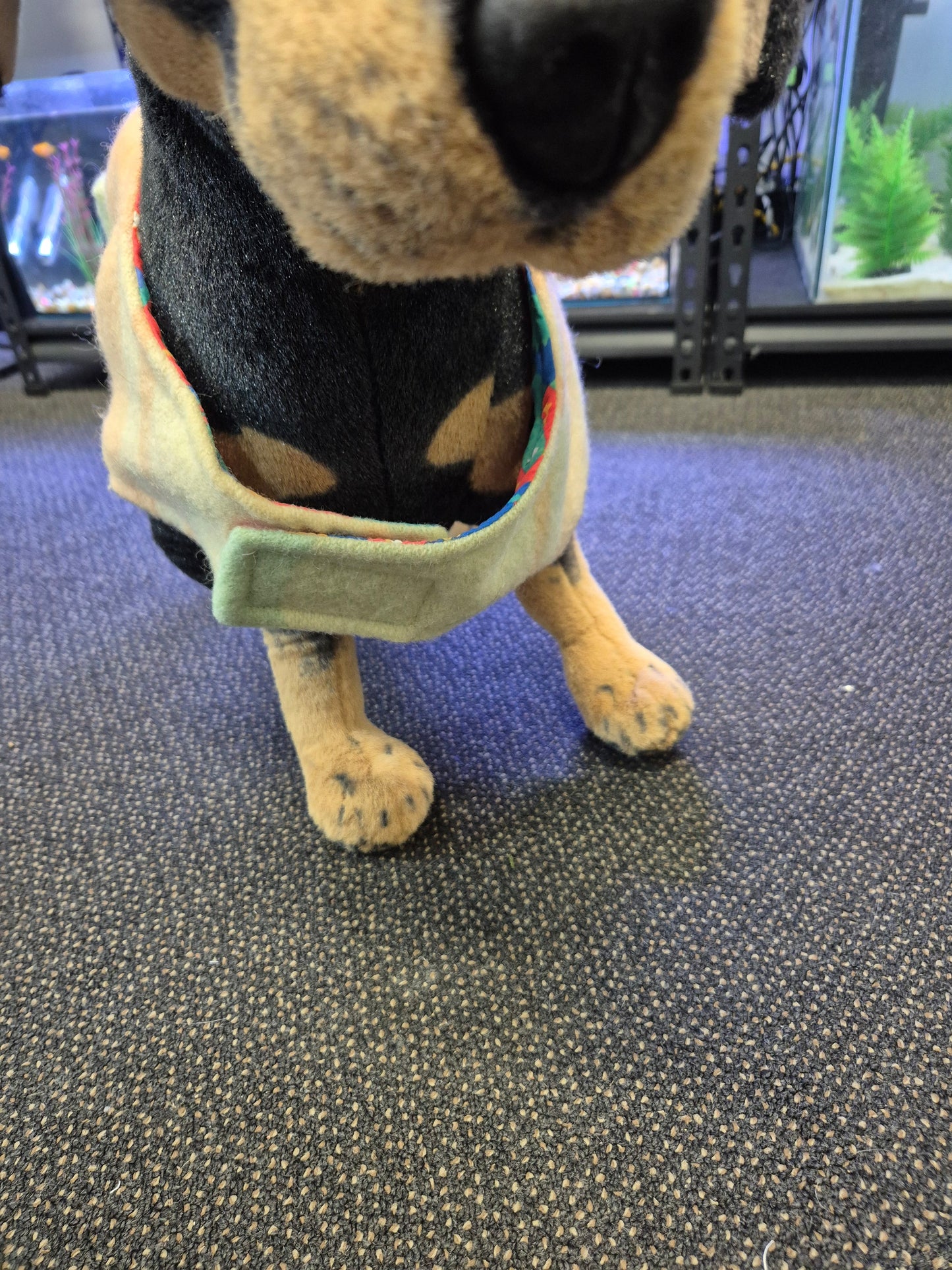 Recycled Wool Blanket Dog Coat 40cm