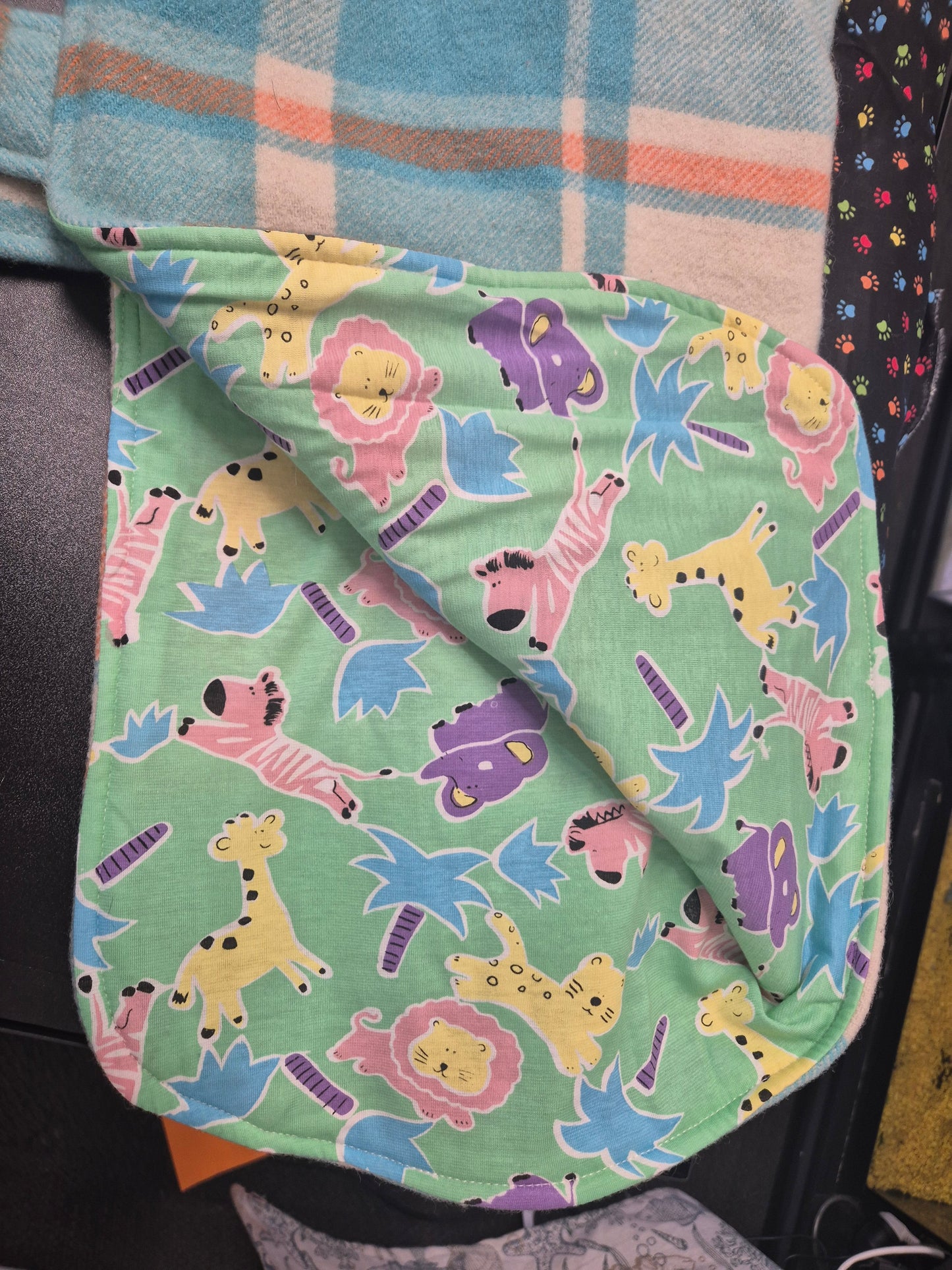 Recycled Wool Blanket Dog Coat 55 cm #79