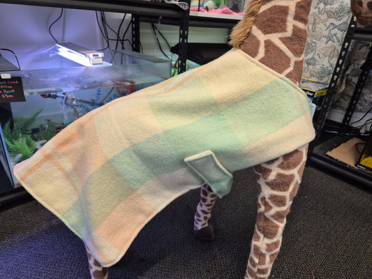 Recycled Wool Blanket Dog Coat 57 cm