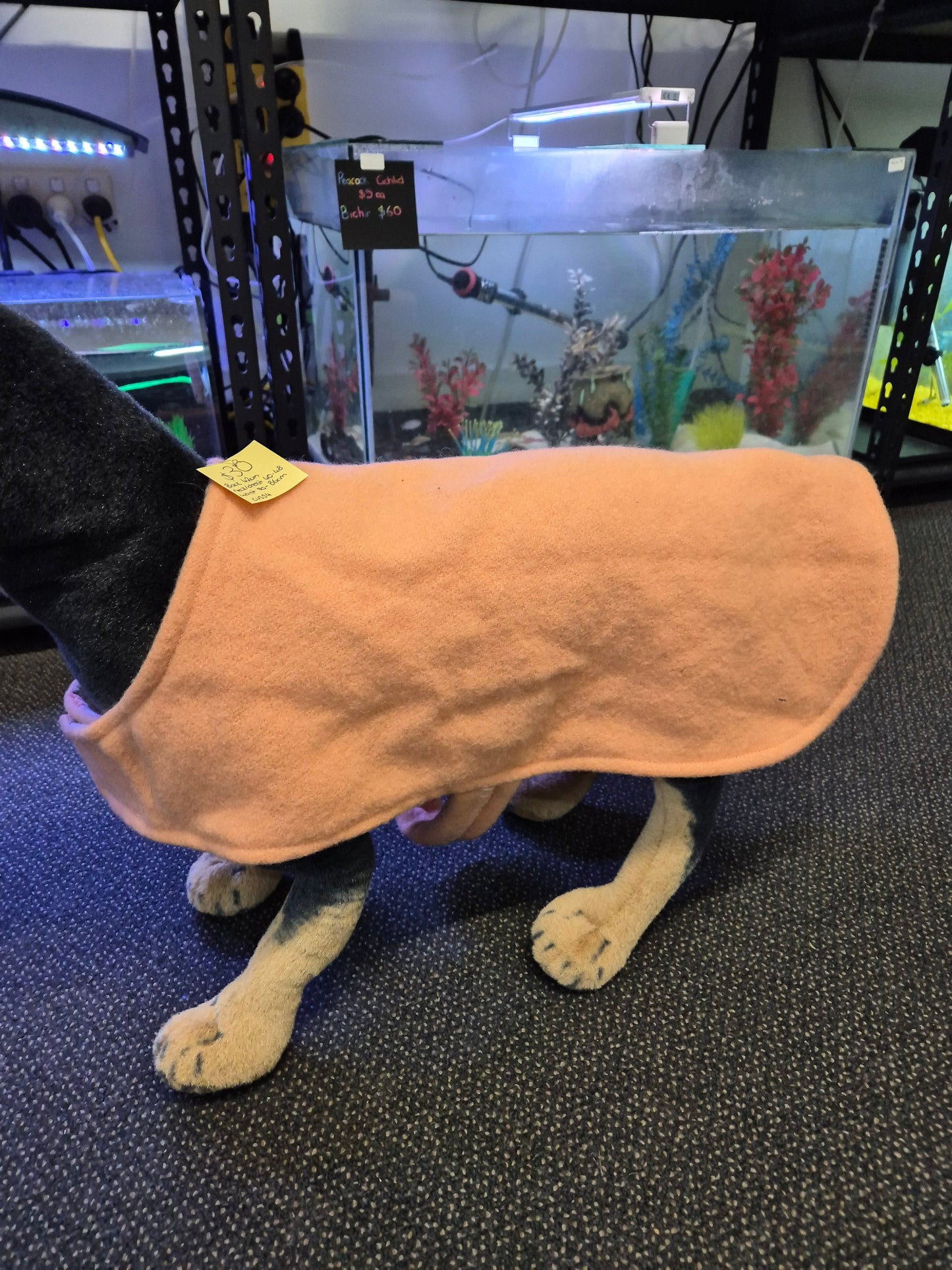 Recycled Wool Blanket Dog Coat 42 cm