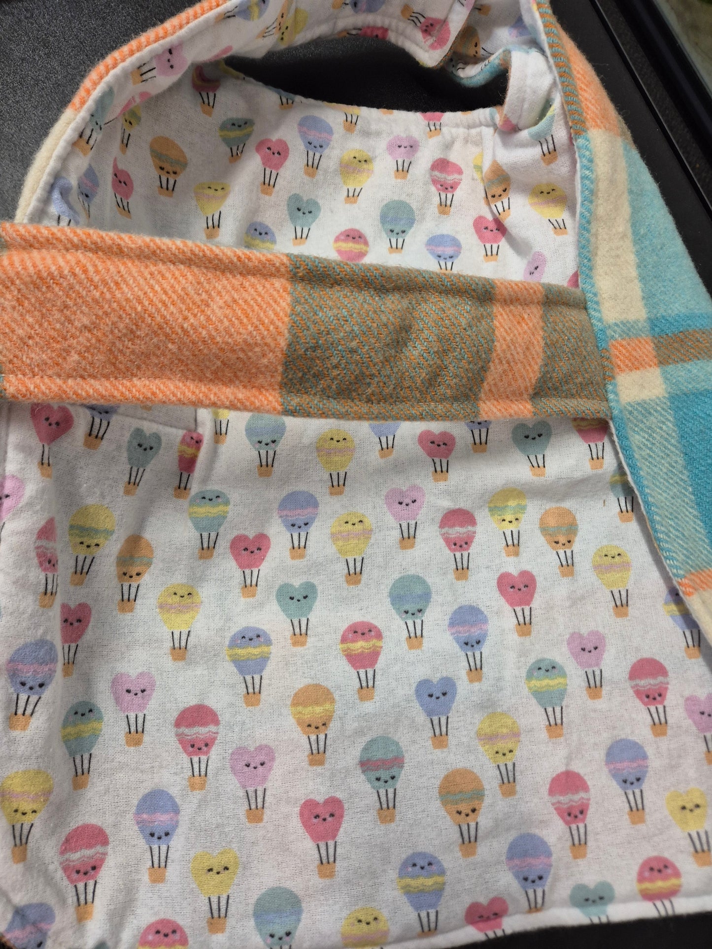 Recycled Wool Blanket Dog Coat 42 cm #74