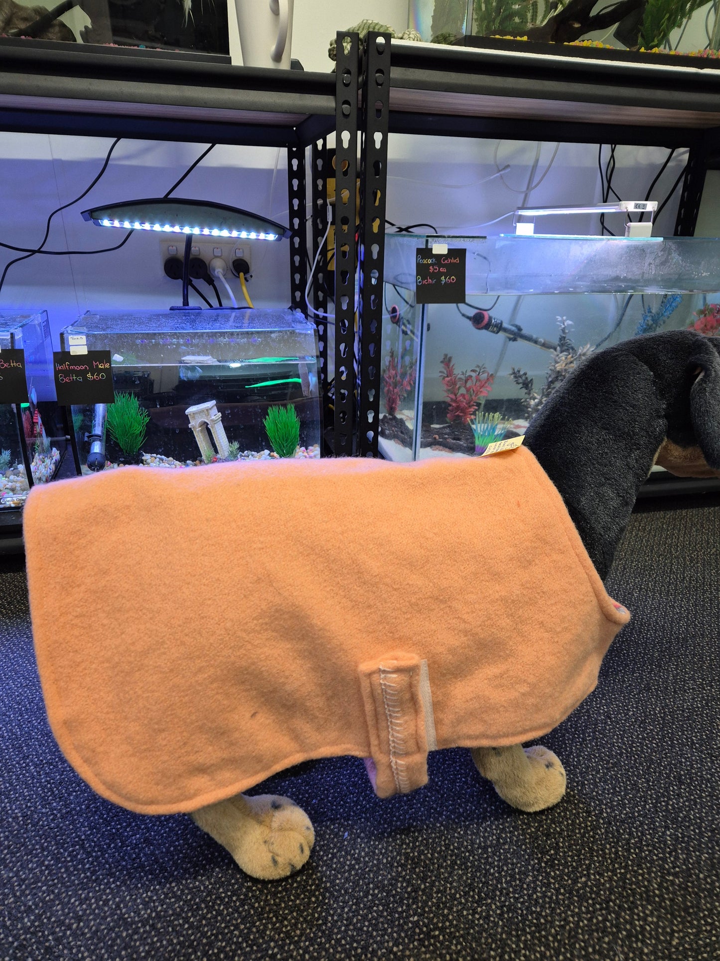 Recycled Wool Blanket Dog Coat 42 cm