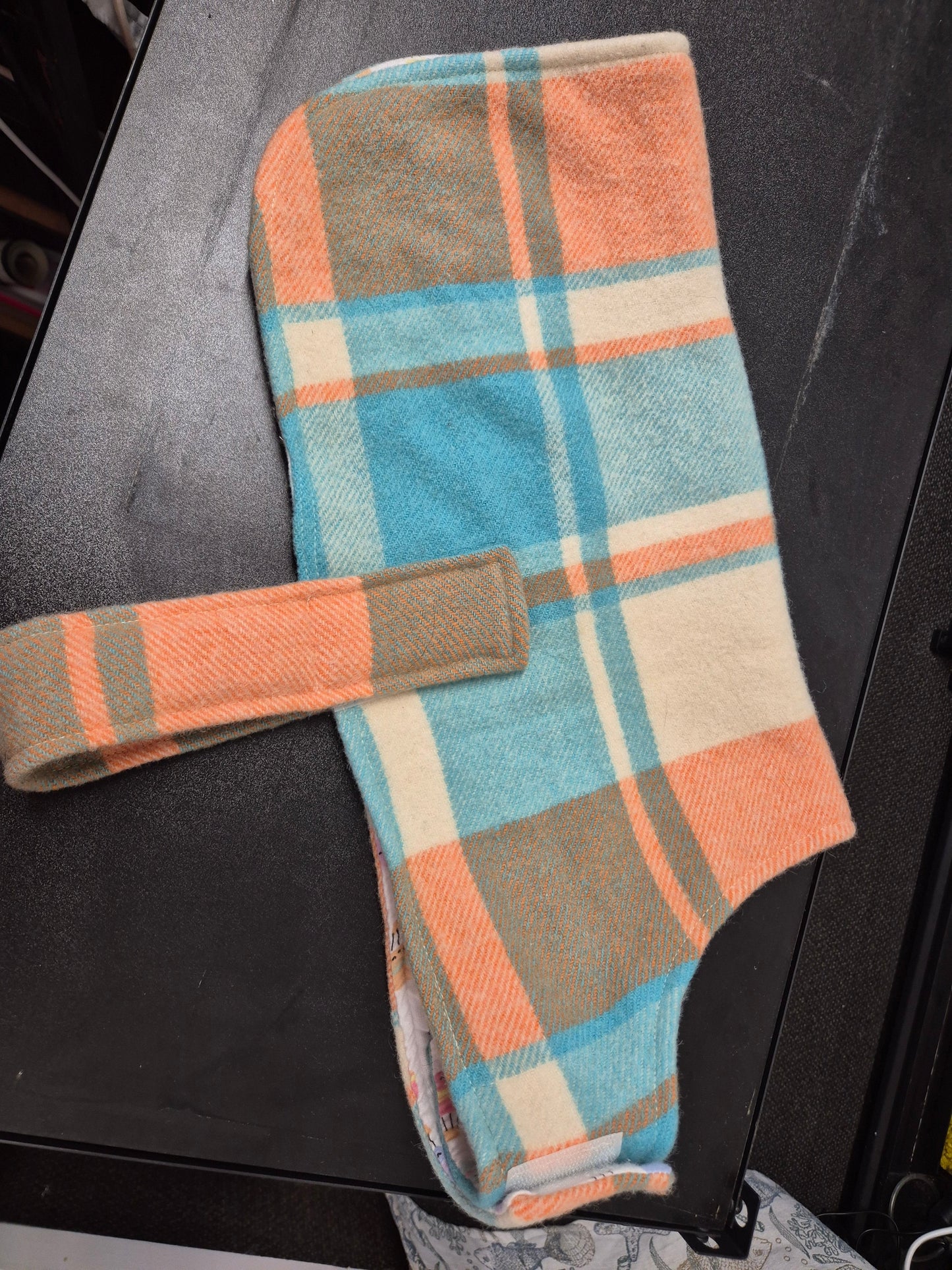 Recycled Wool Blanket Dog Coat 41 cm #76