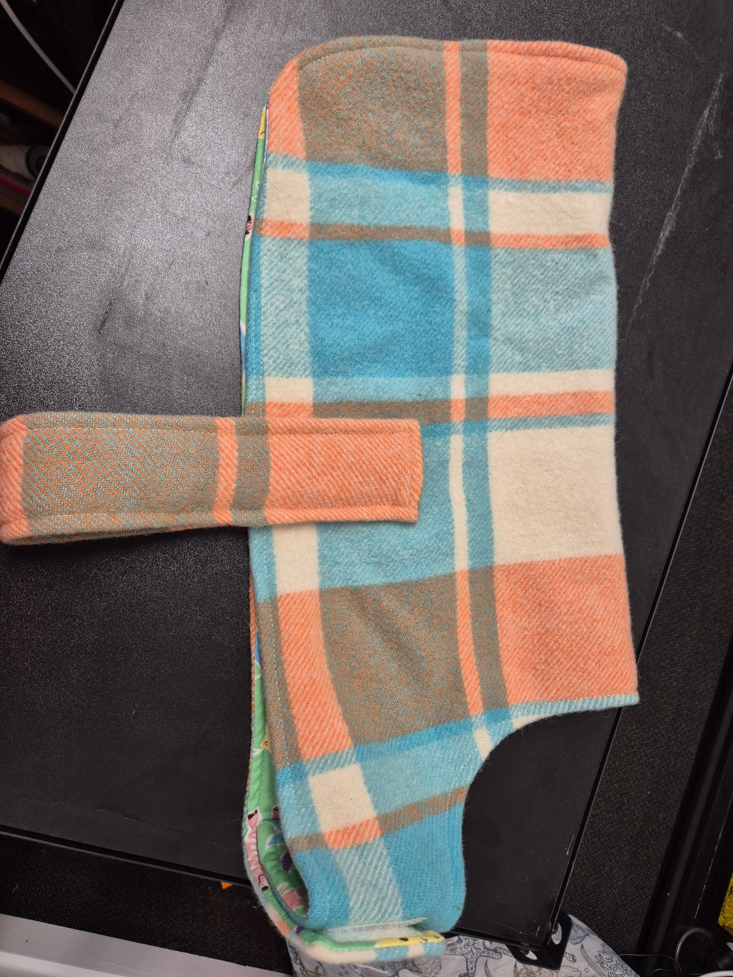 Recycled Wool Blanket Dog Coat 41 cm #75