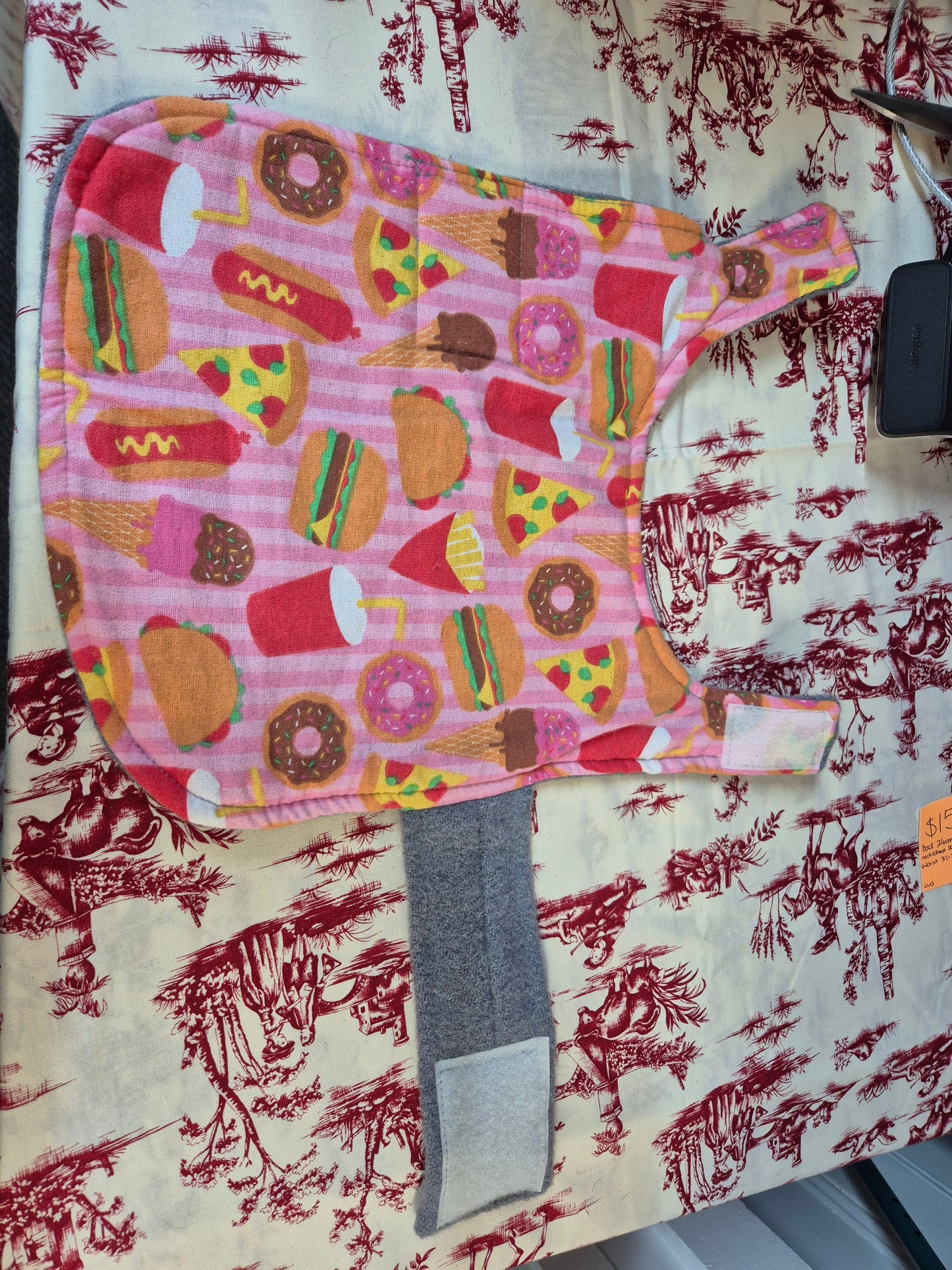 Recycled Wool Blanket Dog Coat 41cm #86