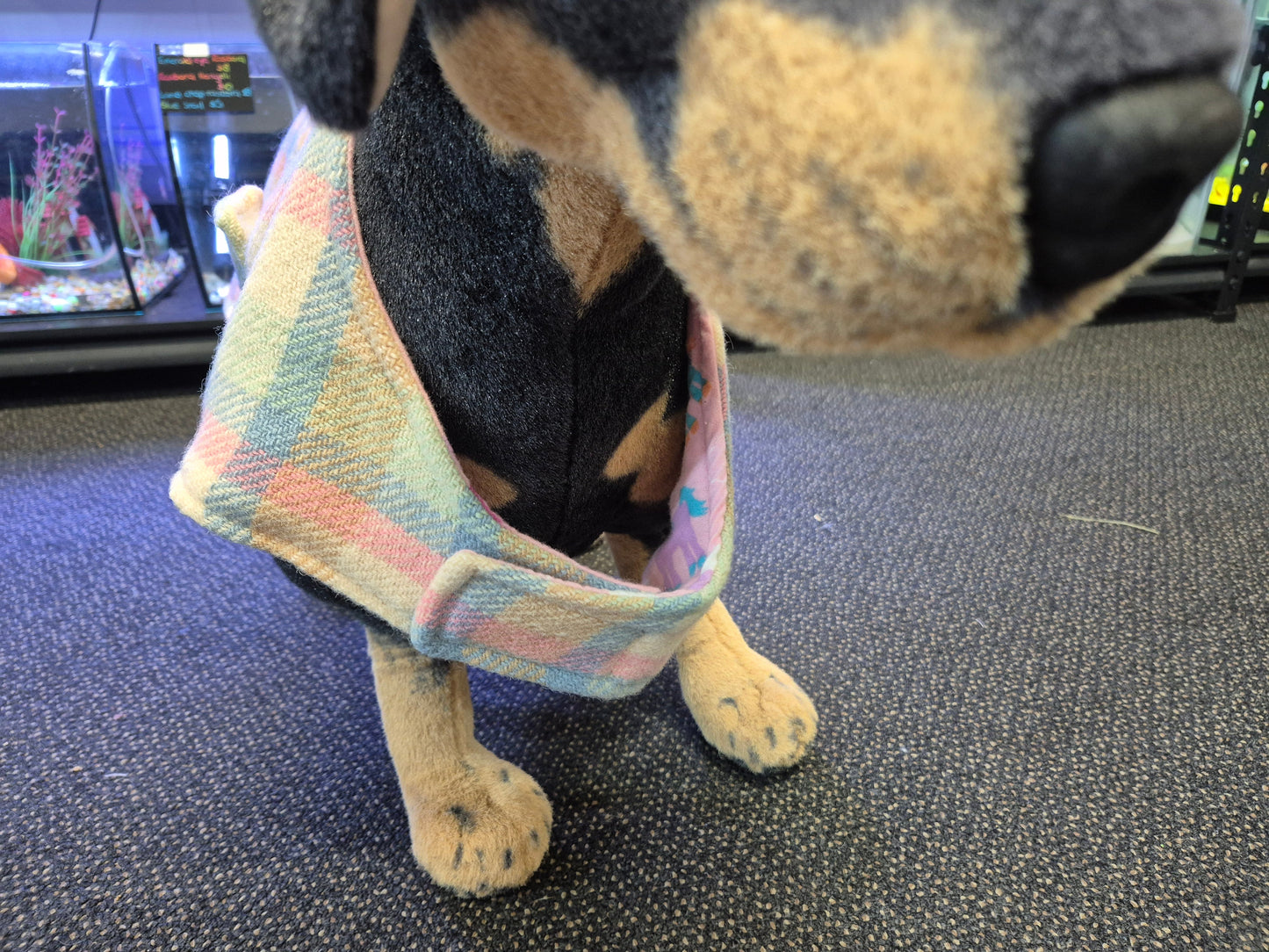 Recycled Wool Blanket Dog Coat 41cm