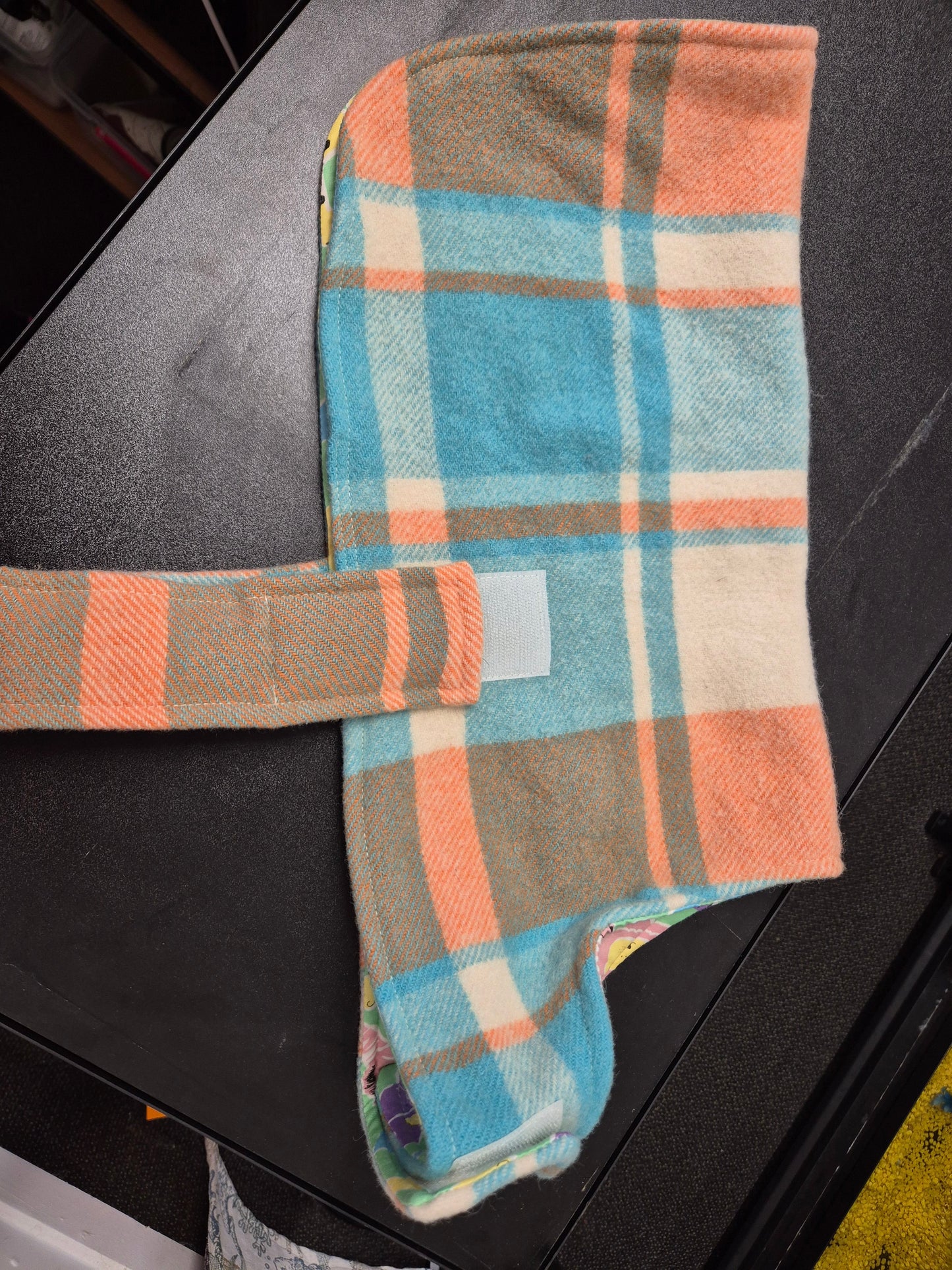 Recycled Wool Blanket Dog Coat 41 cm #77