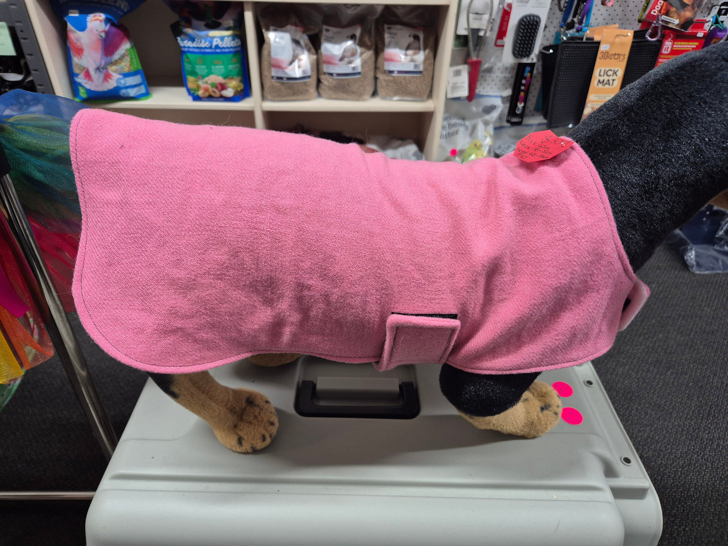 Recycled Wool Blanket Dog Coat 50cm