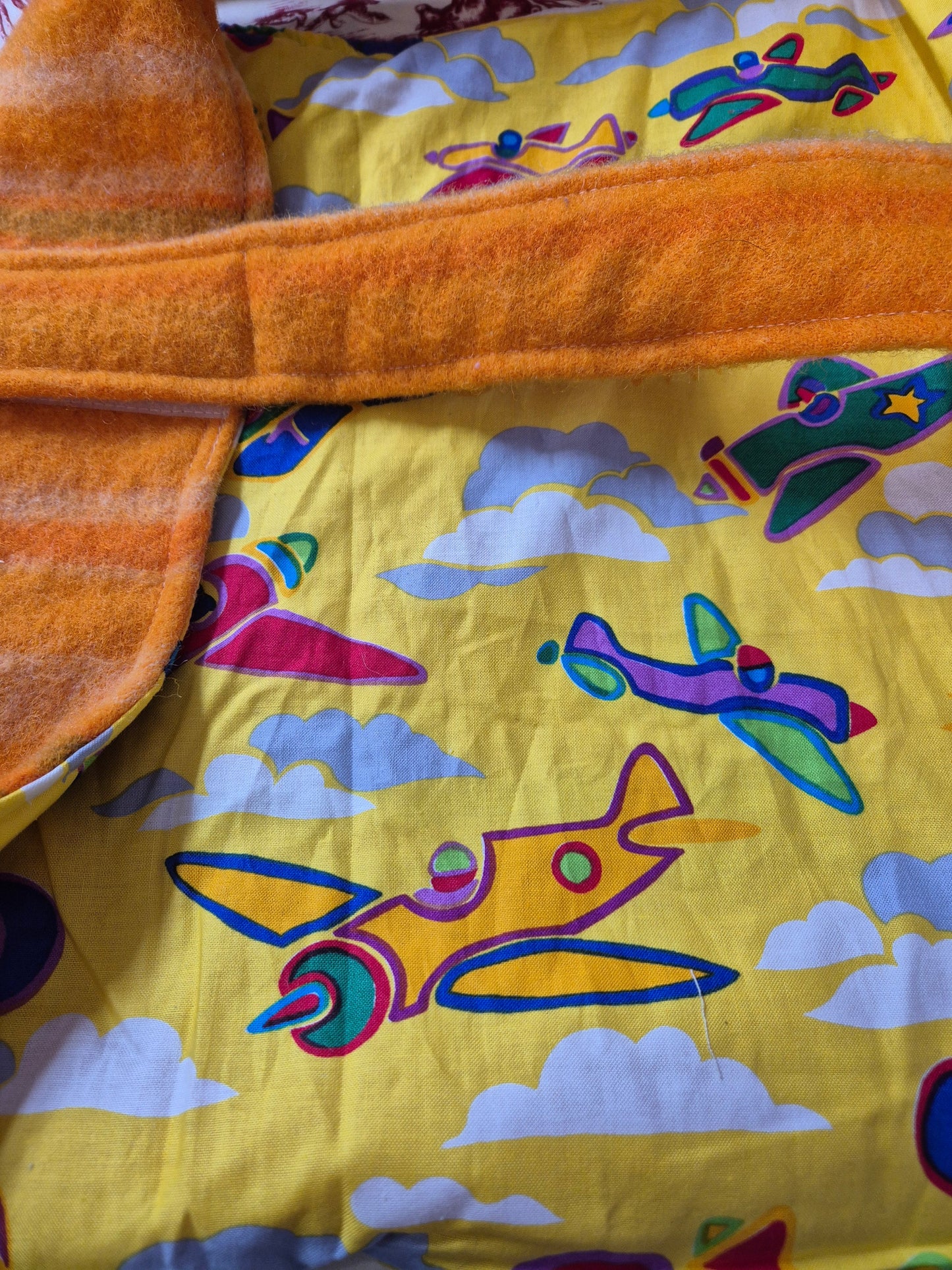 Recycled Wool Blanket Dog Coat 40cm